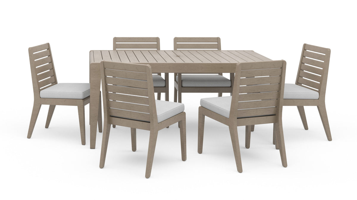 Sustain - Outdoor Dining Table Set - Premium 7 Piece Outdoor Sets from Homestyles - Just $3975! Shop now at brett interiors