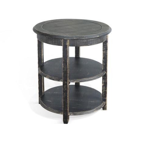 Marina - Round Side Table - Premium Chair Side Tables from Sunny Designs - Just $340! Shop now at brett interiors