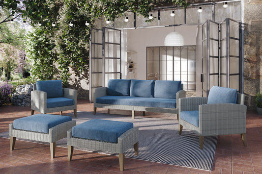 Carezza - Outdoor Set - Premium 6 Piece Outdoor Sets from New Classic - Just $2497.50! Shop now at brett interiors