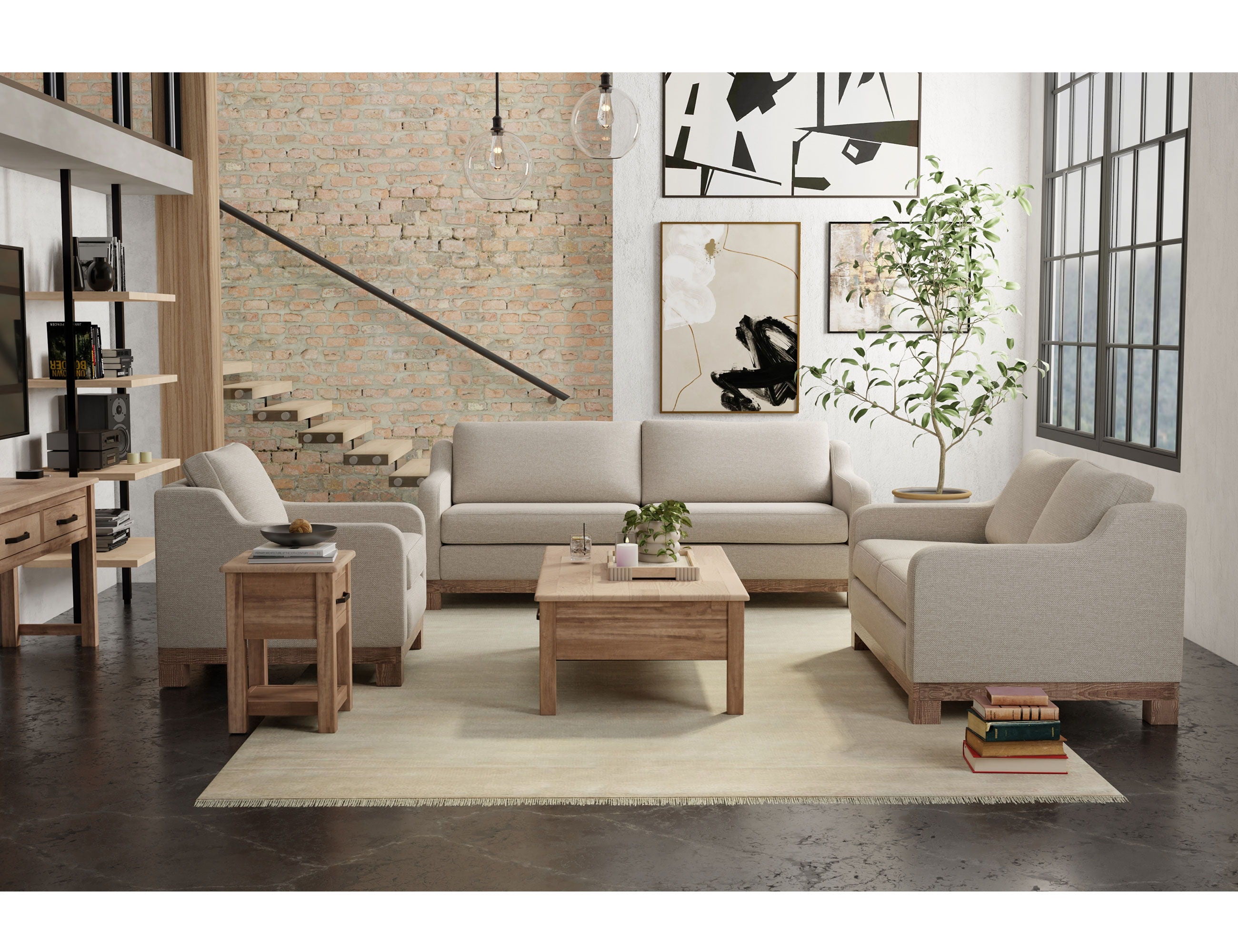 Samba - Modern Loveseat - Premium Stationary Loveseats from International Furniture Direct - Just $1312.50! Shop now at brett interiors