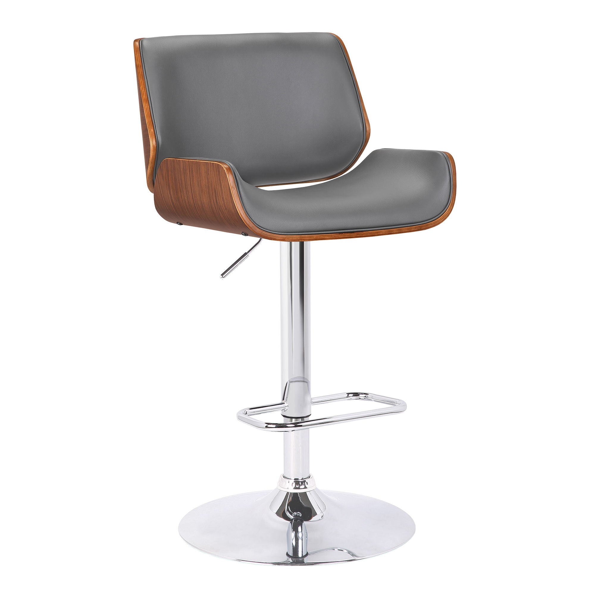 London - Adjustable Height Swivel Bar Stool - Premium Adjustable Height from Armen Living - Just $235! Shop now at brett interiors