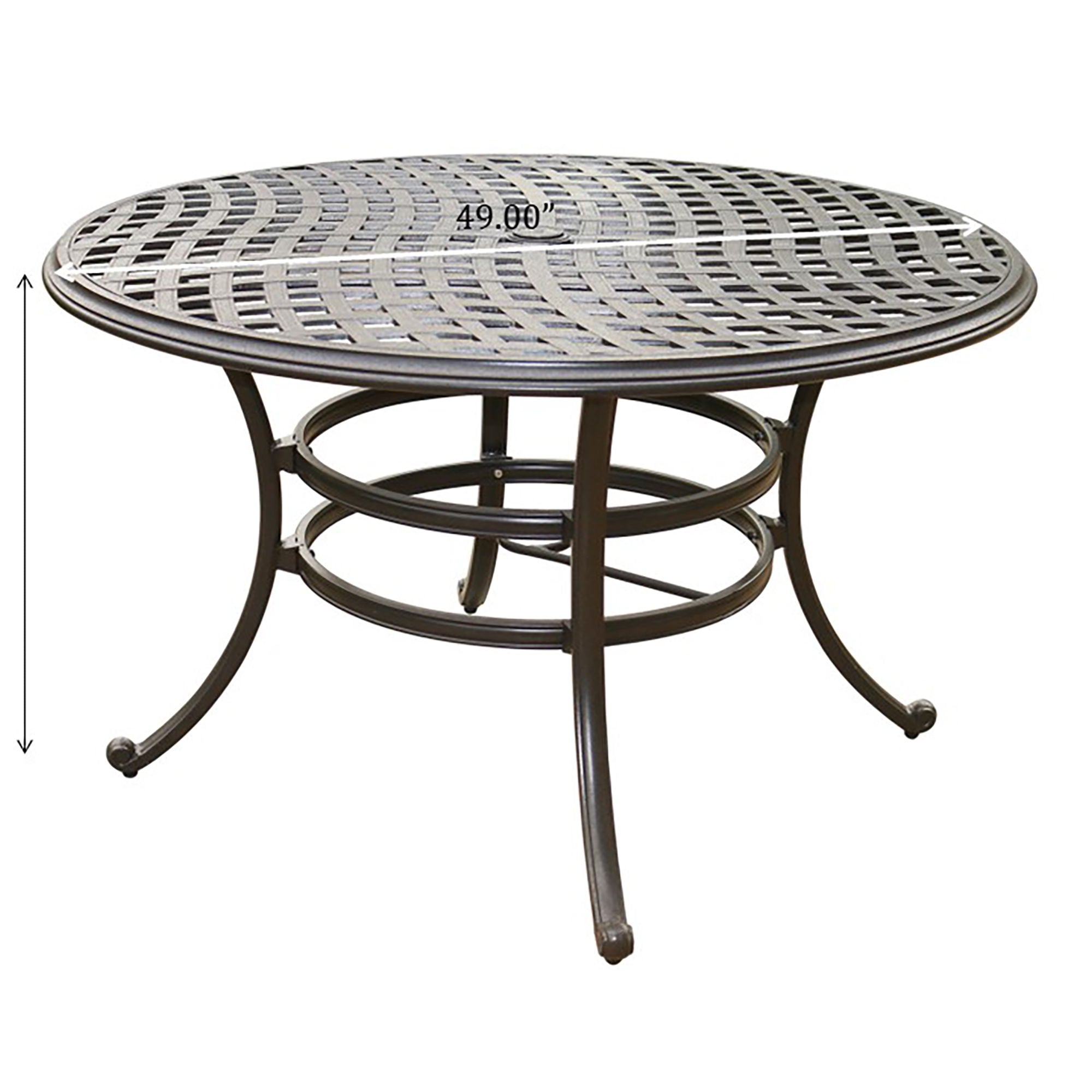 Round Dining Table - Espresso Brown - Premium Dining Tables from Gather Craft - Just $741! Shop now at brett interiors