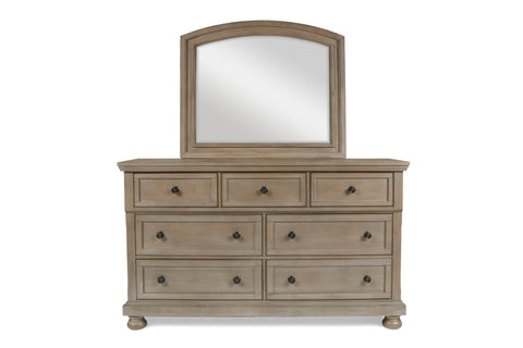 Allegra - Mirror - Pewter - Premium Bedroom Mirrors from New Classic - Just $175! Shop now at brett interiors