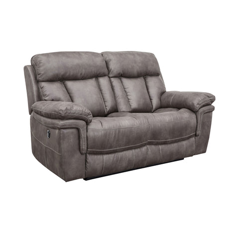 Estelle - Power Loveseat - Gunmetal - Premium Reclining Loveseats from Armen Living - Just $1925! Shop now at brett interiors