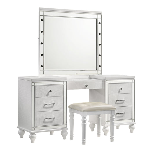 Valentino - Vanity Table Stool - Premium Vanity Stools from New Classic - Just $125! Shop now at brett interiors