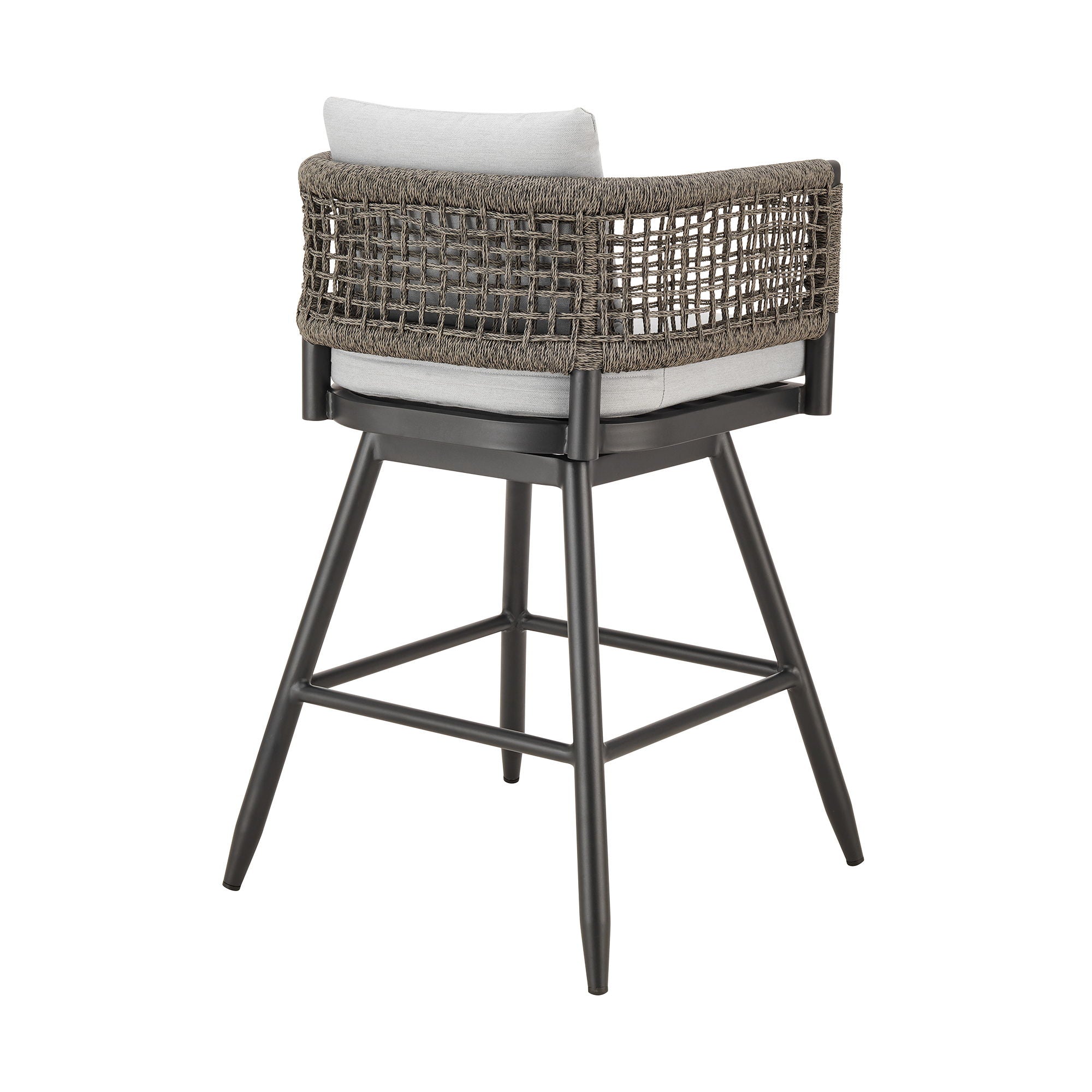 Alegria - Outdoor Patio Swivel Bar Stool - Premium Counter Height (24"-27") from Armen Living - Just $887.50! Shop now at brett interiors