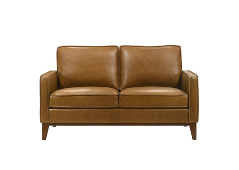 Caspar - Loveseat - Caramel - Premium Stationary Loveseats from New Classic - Just $1472.50! Shop now at brett interiors