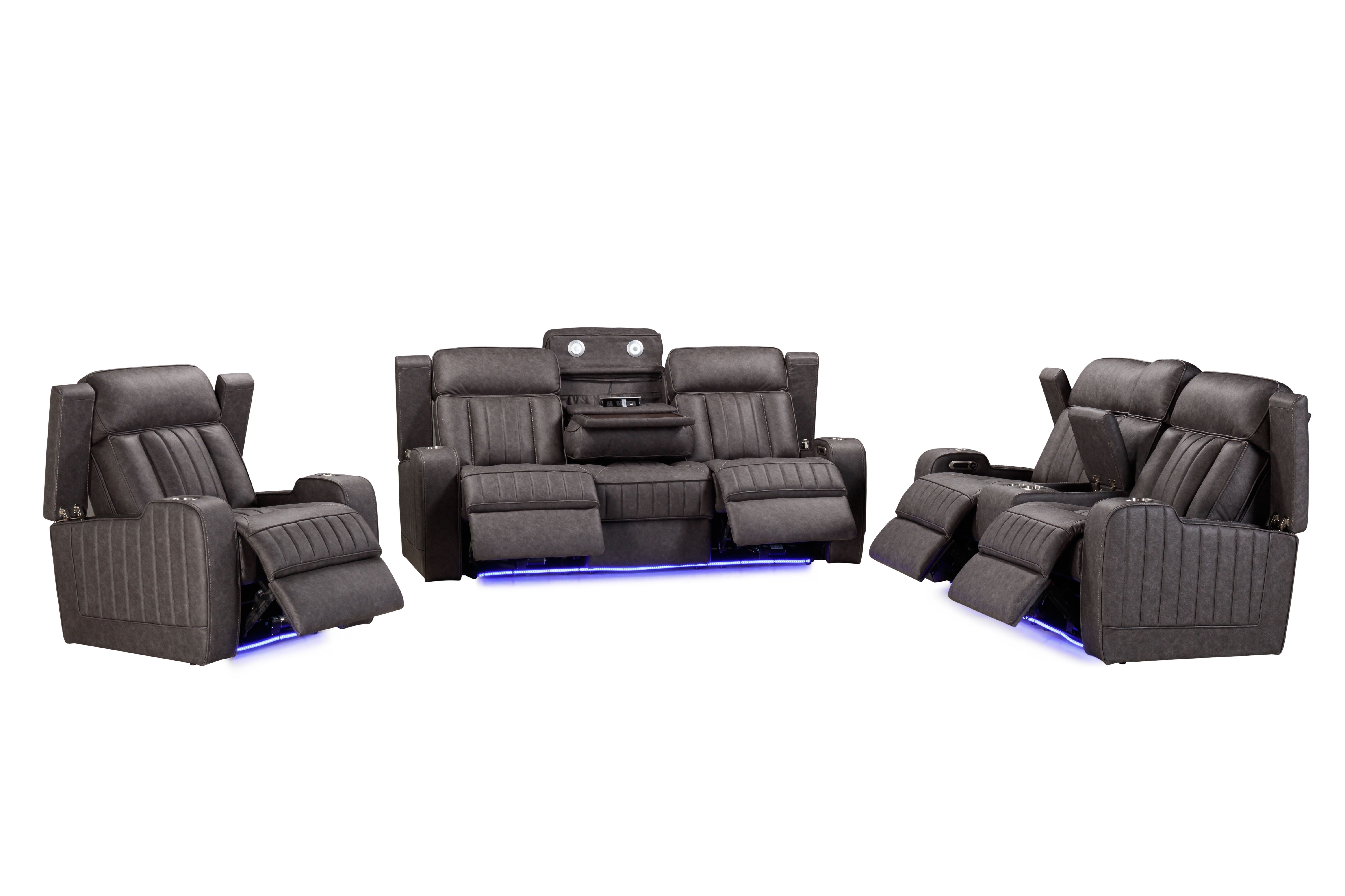 Equinox - Power Reclining Sofa Loveseat And Recliner - Premium 3 Piece Living Room Sets from Parker Living - Just $3442.50! Shop now at brett interiors