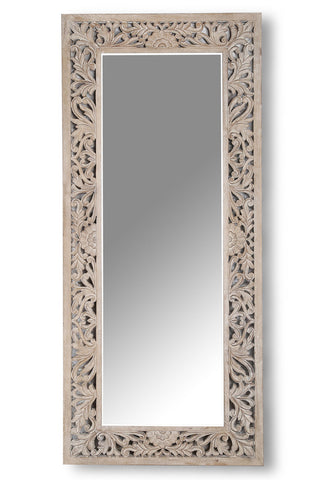 Crossings Eden - Floor Mirror - Toasted Tumbleweed - Premium Floor Mirrors from Parker House - Just $747.50! Shop now at brett interiors