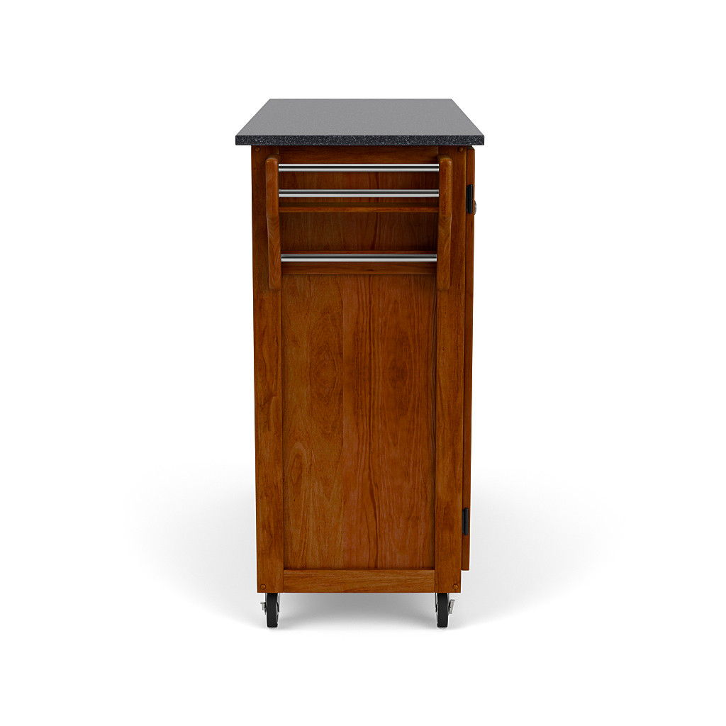 Create-A-Cart - Kitchen Cart With Black Granite Top - Premium Islands & Carts from Homestyles - Just $875! Shop now at brett interiors