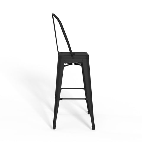 Fletcher - 30" Metal Bar Stool (Set of 2) - Premium Stool Sets from Simpli Home - Just $190! Shop now at brett interiors