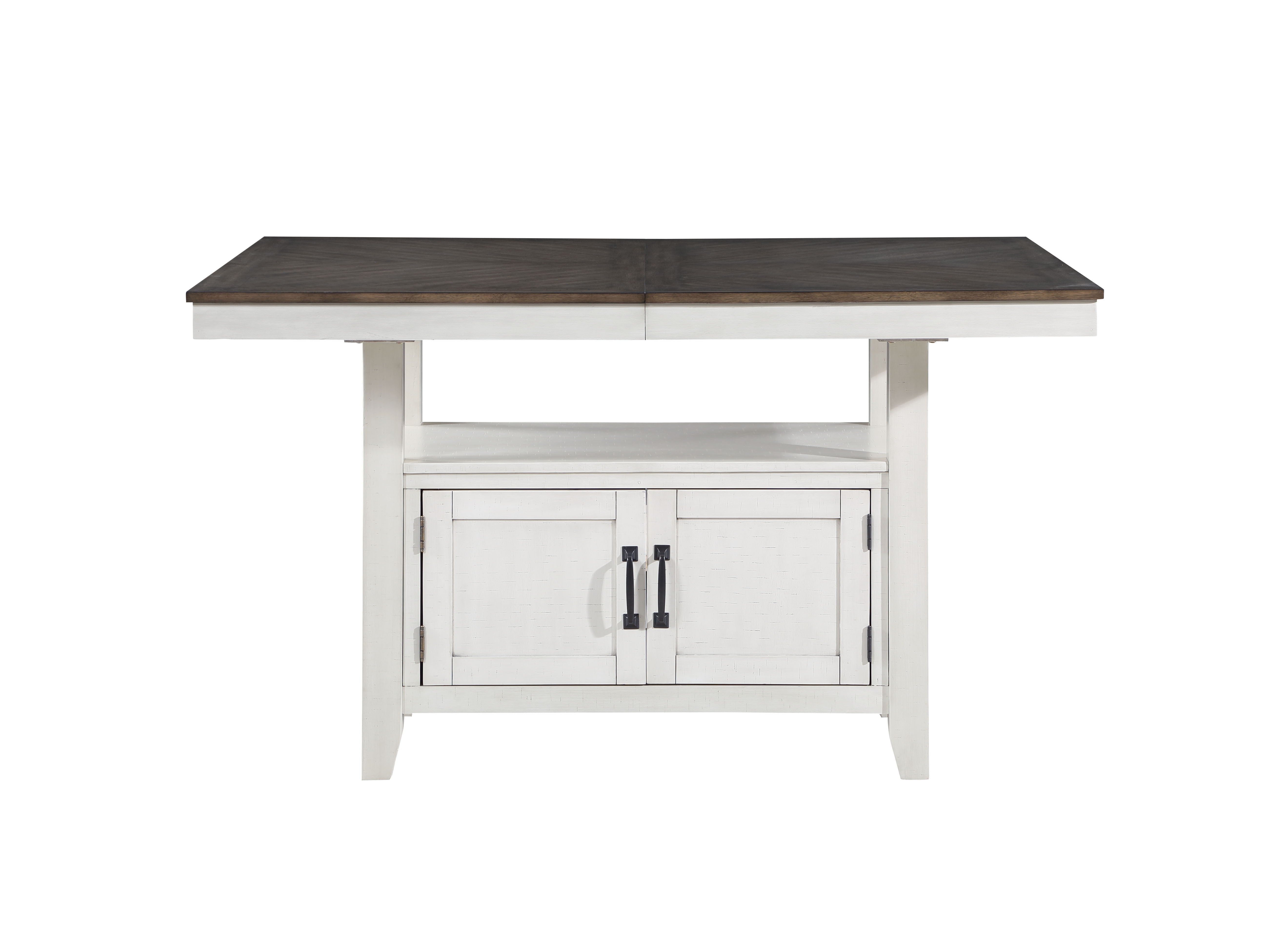 Richland - Counter Table Top & Base - Dark Gray - Premium Counter Tables from New Classic - Just $747.50! Shop now at brett interiors