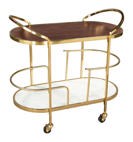 Antalya - Bar Cart - Multicolor - Premium Bars & Bar Carts from Zuo Modern - Just $1175! Shop now at brett interiors