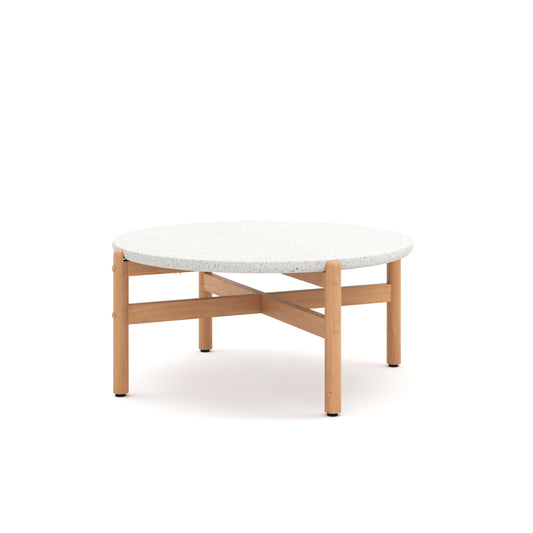 Solstice - Coffee Table With Terrazo Top - White - Premium Coffee Tables from New Classic - Just $275! Shop now at brett interiors