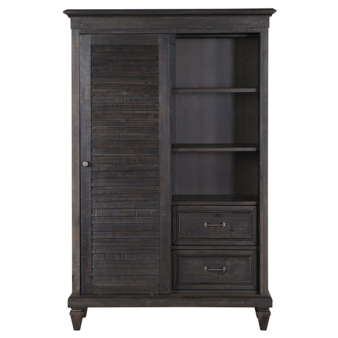 Calistoga - Gentleman's Chest - Weathered Charcoal - Premium Gentleman Chests from Magnussen Furniture - Just $2149! Shop now at brett interiors