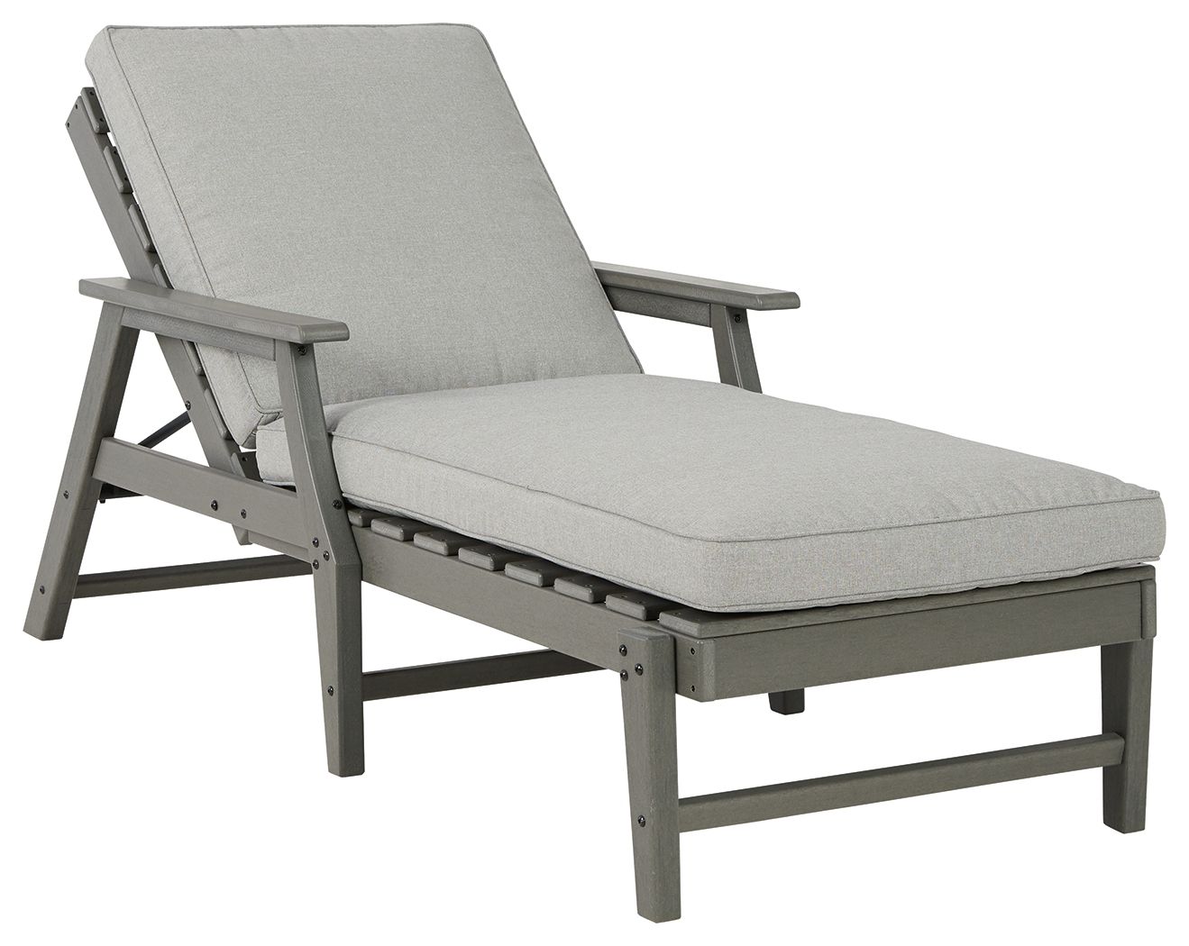 Visola - Gray - Chaise Lounge With Cushion - Premium Lounge Chairs from Signature Design by Ashley® - Just $944.38! Shop now at brett interiors