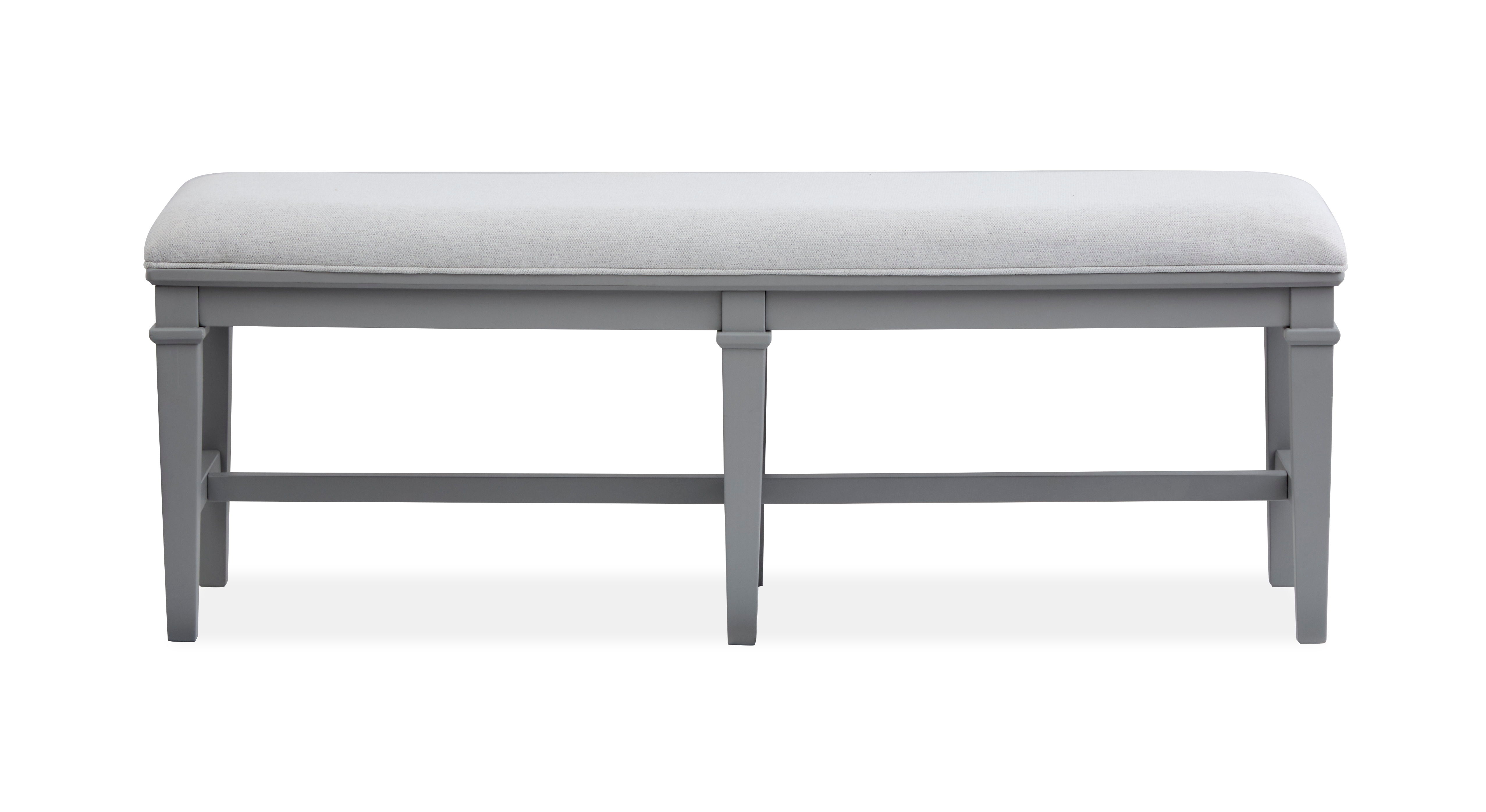 Charleston - Bench With Upholstered Seat - Premium Upholstered Benches from Magnussen Furniture - Just $449! Shop now at brett interiors