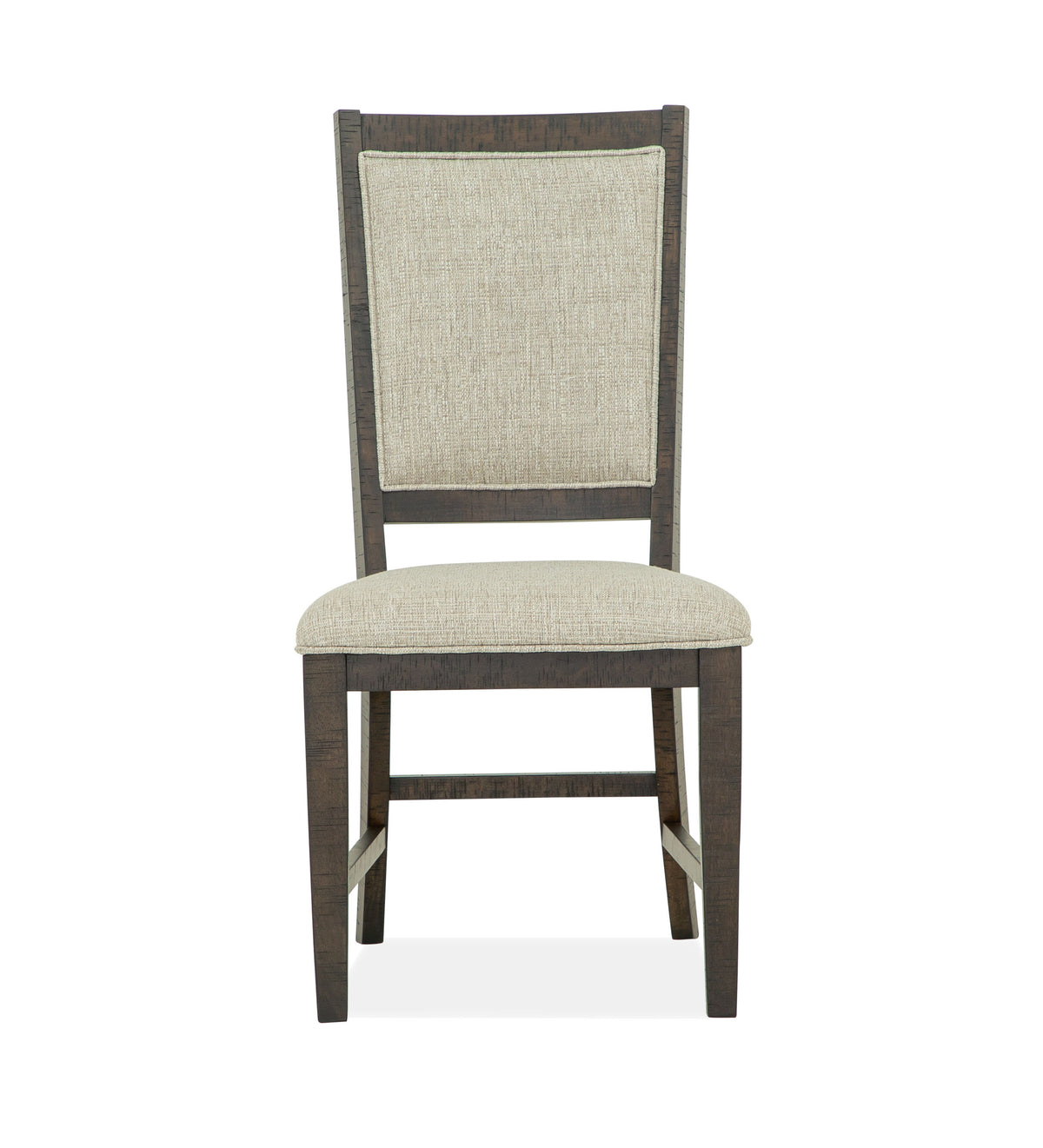 Westley Falls - Step Up Side Chair With Upholstered Seat & Back (Set of 2) - Dark Brown - Premium Chair Sets from Magnussen Furniture - Just $630! Shop now at brett interiors