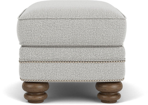 Bay Bridge - Ottoman - Nailhead Trim - Premium Upholstered Ottomans from Flexsteel - Just $687.50! Shop now at brett interiors