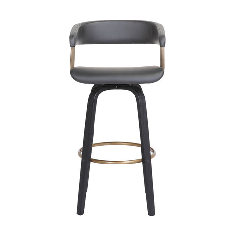 Topanga - Swivel Stool - Premium Counter Height (24"-27") from Armen Living - Just $230! Shop now at brett interiors