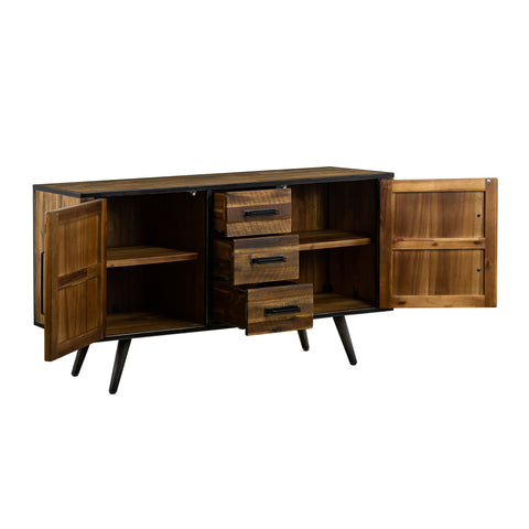 Cusco - Rustic Buffet Cabinet - Antique Acacia - Premium Buffets from Armen Living - Just $1465! Shop now at brett interiors