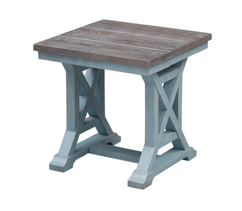 Bar Harbor - Hand Painted Table With Plank Style Top - Premium Dining Tables from Coast2Coast Home - Just $1402.50! Shop now at brett interiors