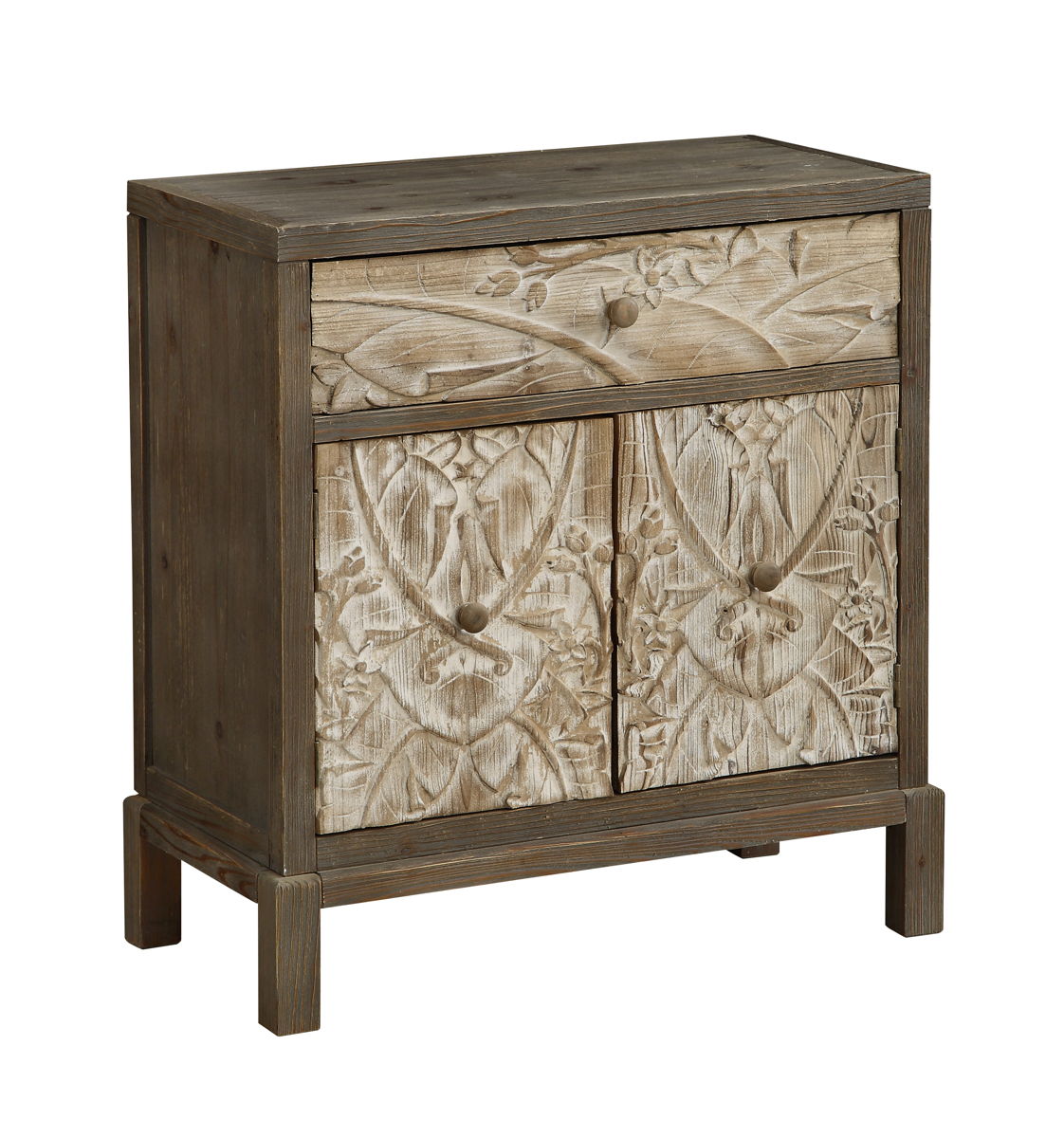 Bannock - One Drawer Two Door Cabinet - Treasures Weathered Natural - Premium Accent Cabinets from Coast2Coast Home - Just $1320! Shop now at brett interiors