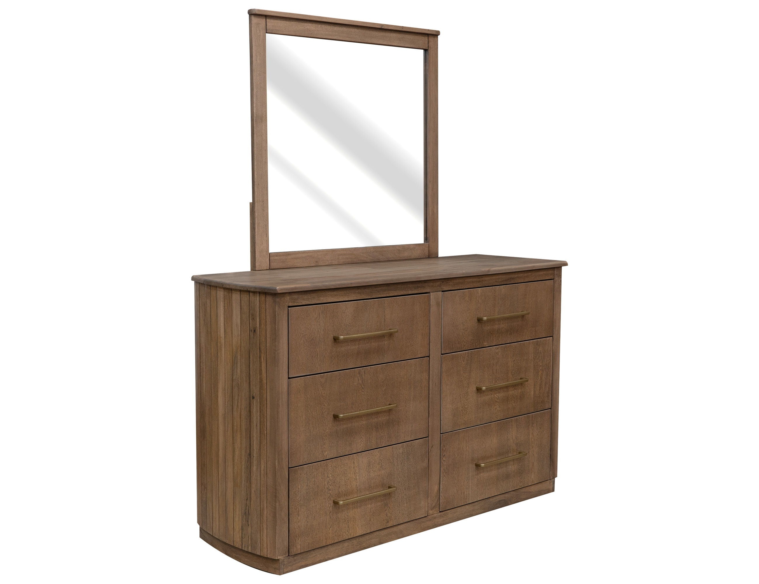 Mezquite - Mirror - Mezquite Brown - Premium Bedroom Mirrors from International Furniture Direct - Just $300! Shop now at brett interiors