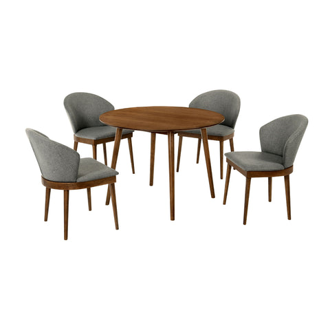 Arcadia - Dining Room Set - Premium 5 Piece Dining Room Sets from Armen Living - Just $877.50! Shop now at brett interiors