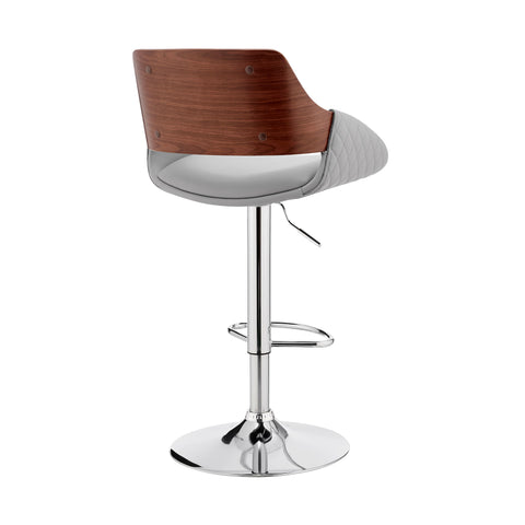 Colby - Adjustable Bar Stool - Premium Adjustable Height from Armen Living - Just $252.50! Shop now at brett interiors