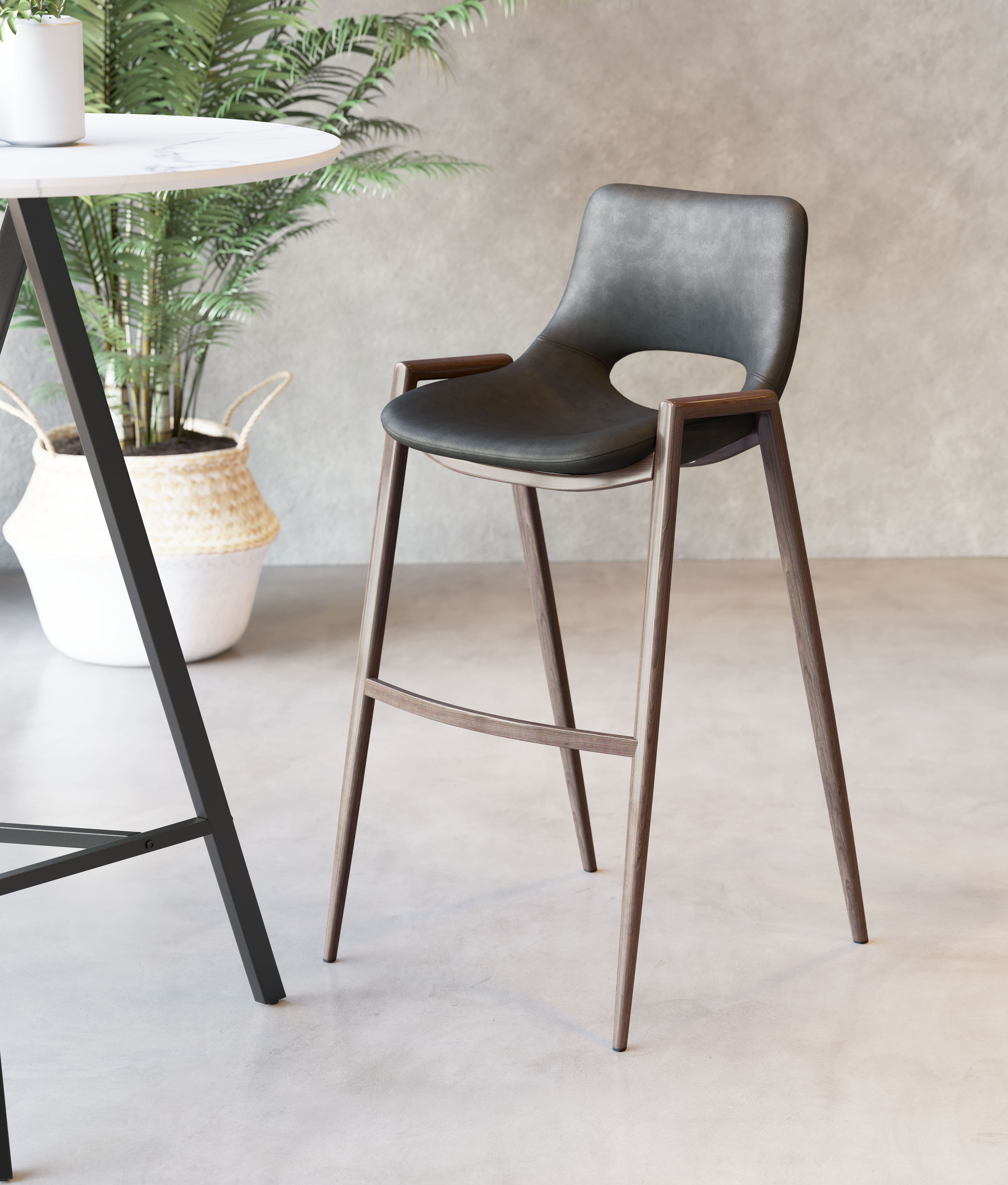 Desi - Barstool (Set of 2) - Premium Stool Sets from Zuo Modern - Just $1400! Shop now at brett interiors