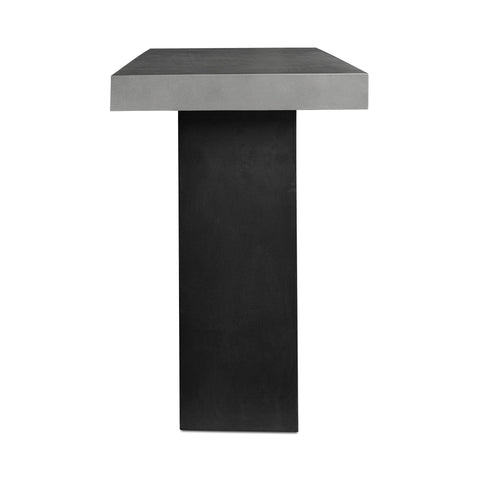 Lithic - Outdoor Bar Table - Black - Premium Bar Tables from Moe's Home Collection - Just $2872.50! Shop now at brett interiors