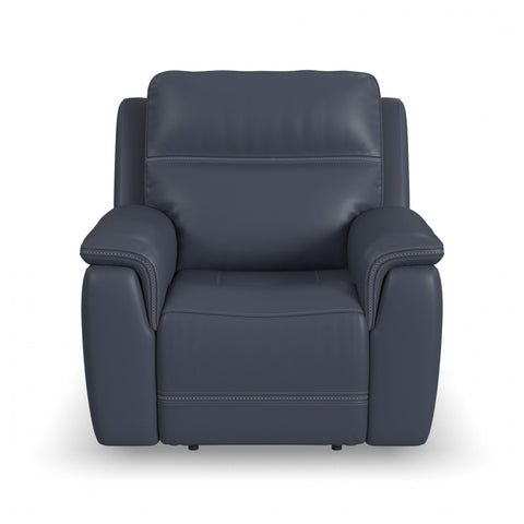 Sawyer - Power Recliner with Power Headrest & Lumbar - Premium Reclining Chairs from Flexsteel - Just $2187.50! Shop now at brett interiors