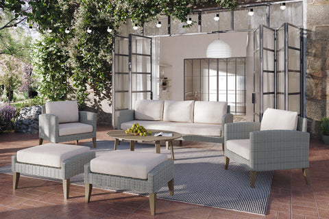 Carezza - Outdoor Set - Premium 6 Piece Outdoor Sets from New Classic - Just $2497.50! Shop now at brett interiors