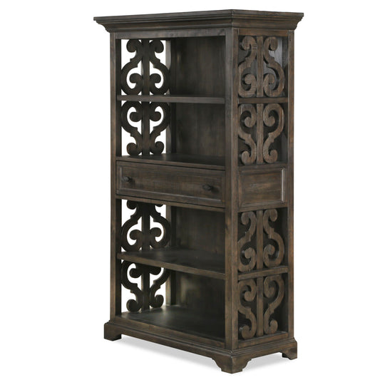 Bellamy - Bookcase - Peppercorn - Premium Standard Bookcases from Magnussen Furniture - Just $1769! Shop now at brett interiors