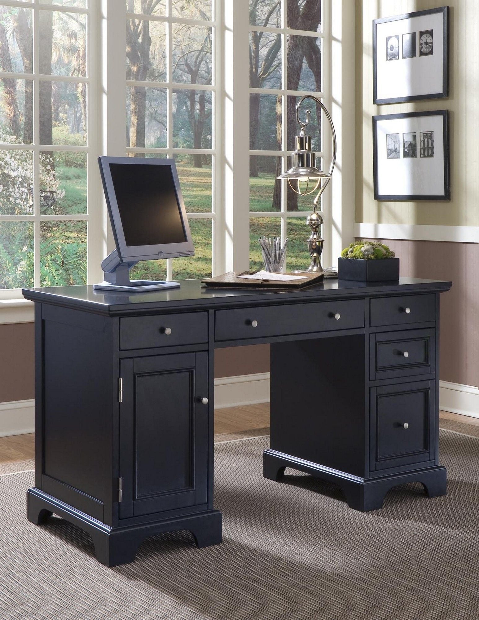 Ashford - Pedestal Desk - Premium Executive Desks from Homestyles - Just $1999.98! Shop now at brett interiors