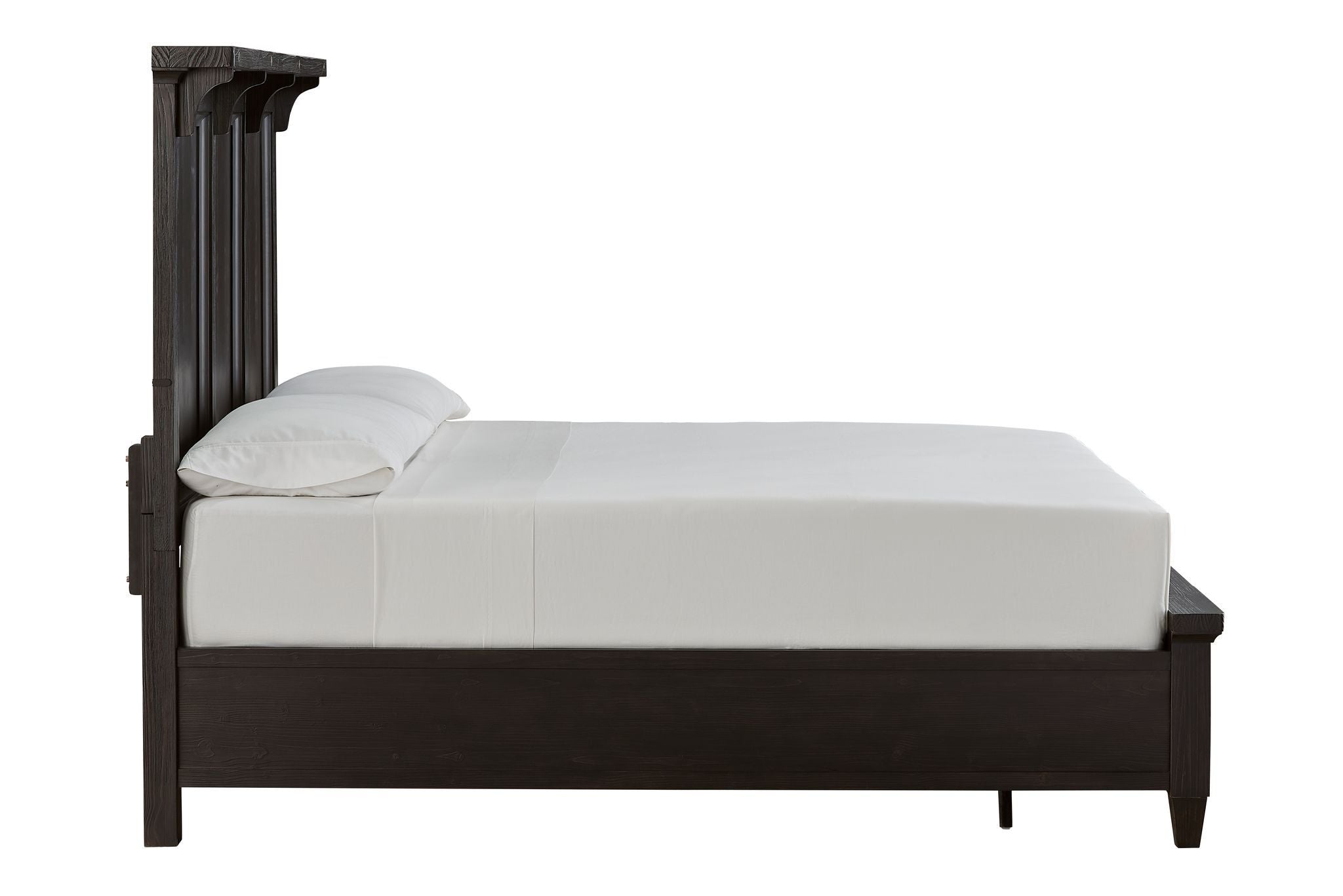 Sierra - Complete Lighted Panel Storage Bed - Premium Storage Beds from Magnussen Furniture - Just $1970! Shop now at brett interiors