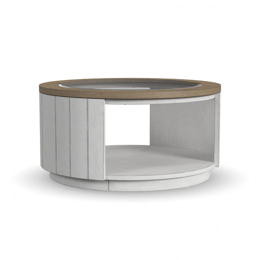 Melody - Round Coffee Table with Casters - Premium Coffee Tables from Flexsteel - Just $825! Shop now at brett interiors