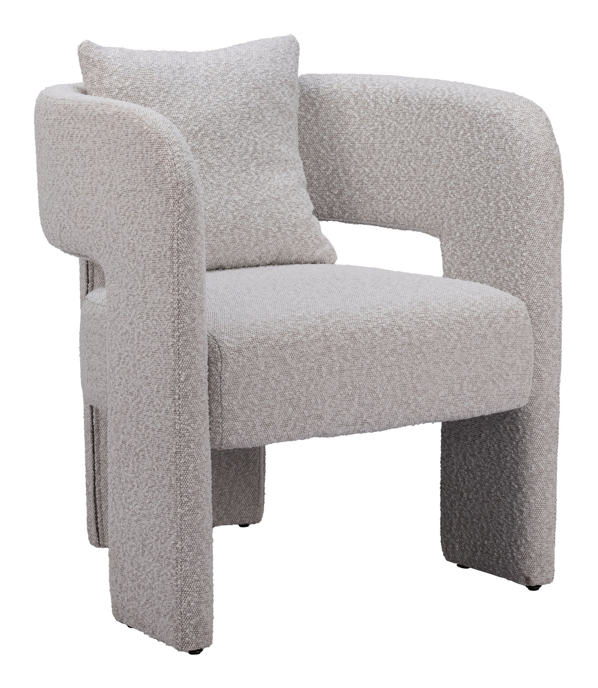 Melilla - Dining Chair - Misty Gray - Premium Arm Chairs from Zuo Modern - Just $1375! Shop now at brett interiors