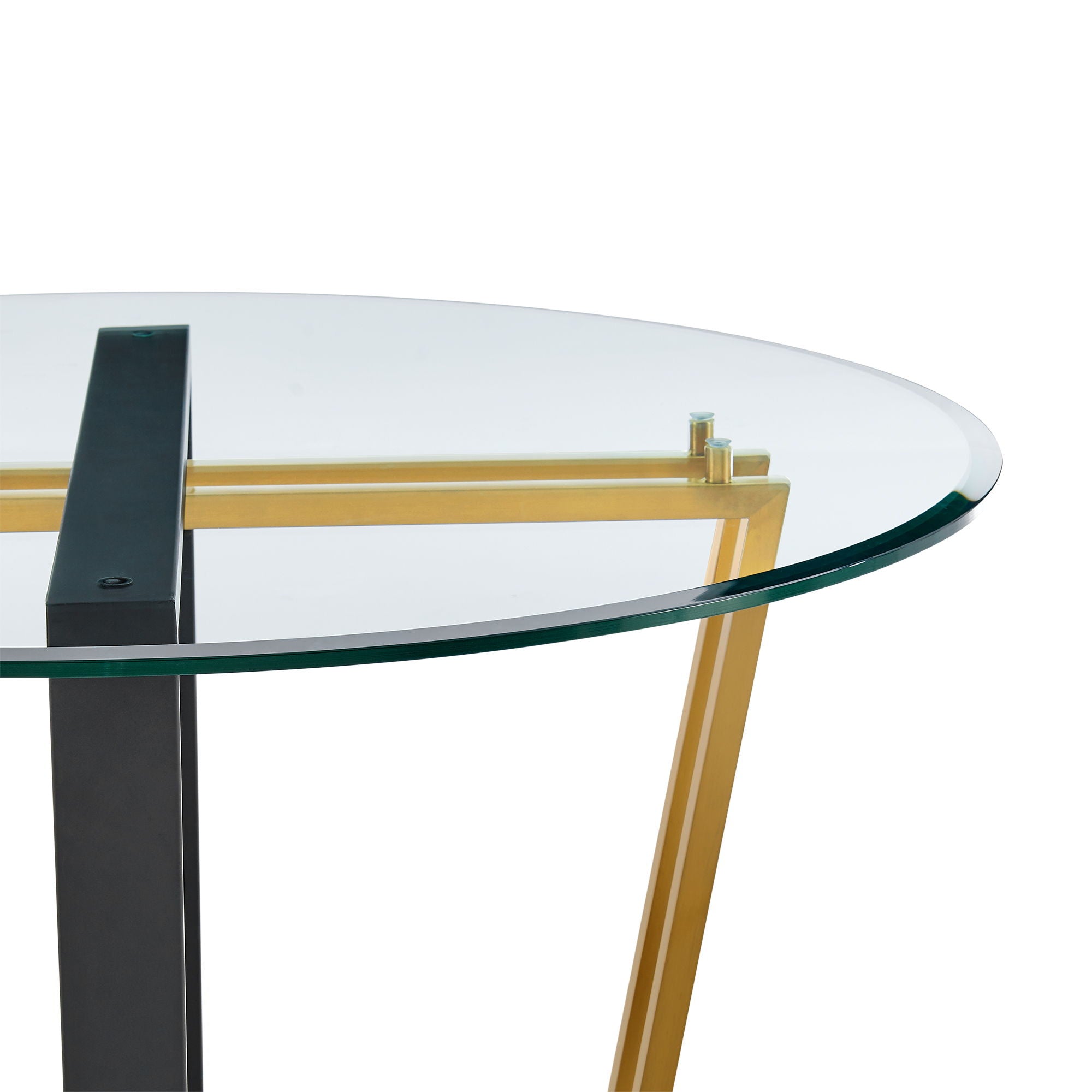 Devi - Round Dining Table - Premium Dining Tables from Armen Living - Just $1117.50! Shop now at brett interiors