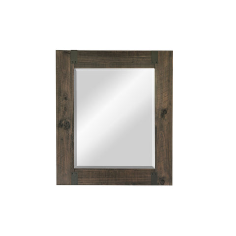 Abington - Portrait Mirror - Weathered Charcoal - Premium Accent Mirrors from Magnussen Furniture - Just $339! Shop now at brett interiors