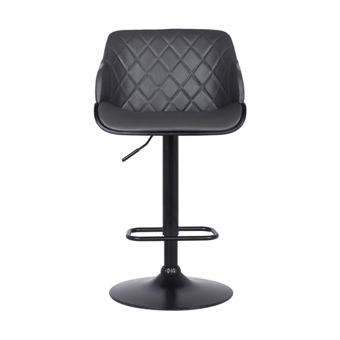 Toby - Adjustable Swivel Bar Stool - Premium Adjustable Height from Armen Living - Just $260! Shop now at brett interiors