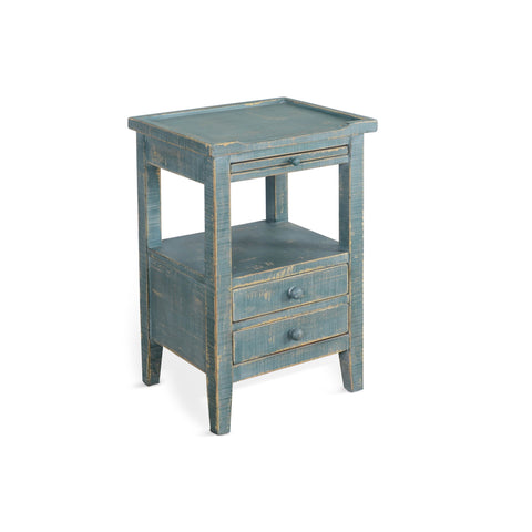 Marina - Side Table with Storage - Premium Chair Side Tables from Sunny Designs - Just $267! Shop now at brett interiors