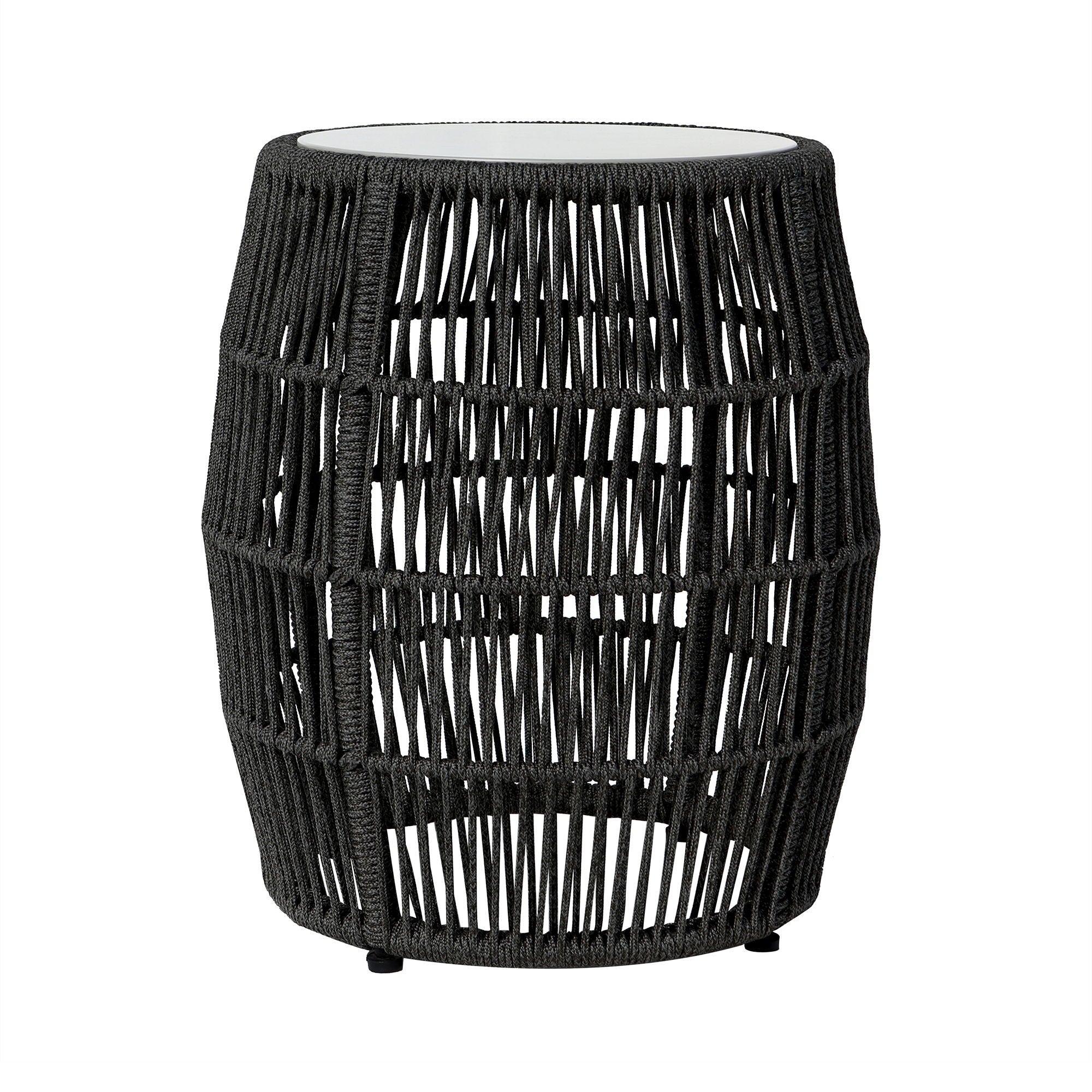 Opus - Indoor Outdoor Garden Stool End Table - Premium End Tables from Armen Living - Just $465! Shop now at brett interiors