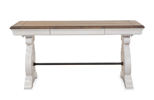 Bronwyn - Two Tone Writing Desk - Alabaster - Premium Writing Desks from Magnussen Furniture - Just $1388! Shop now at brett interiors