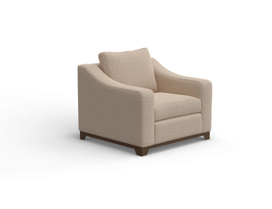 Natural Parota - Armchair - Capuccino Brown - Premium Arm Chairs from International Furniture Direct - Just $1372.50! Shop now at brett interiors