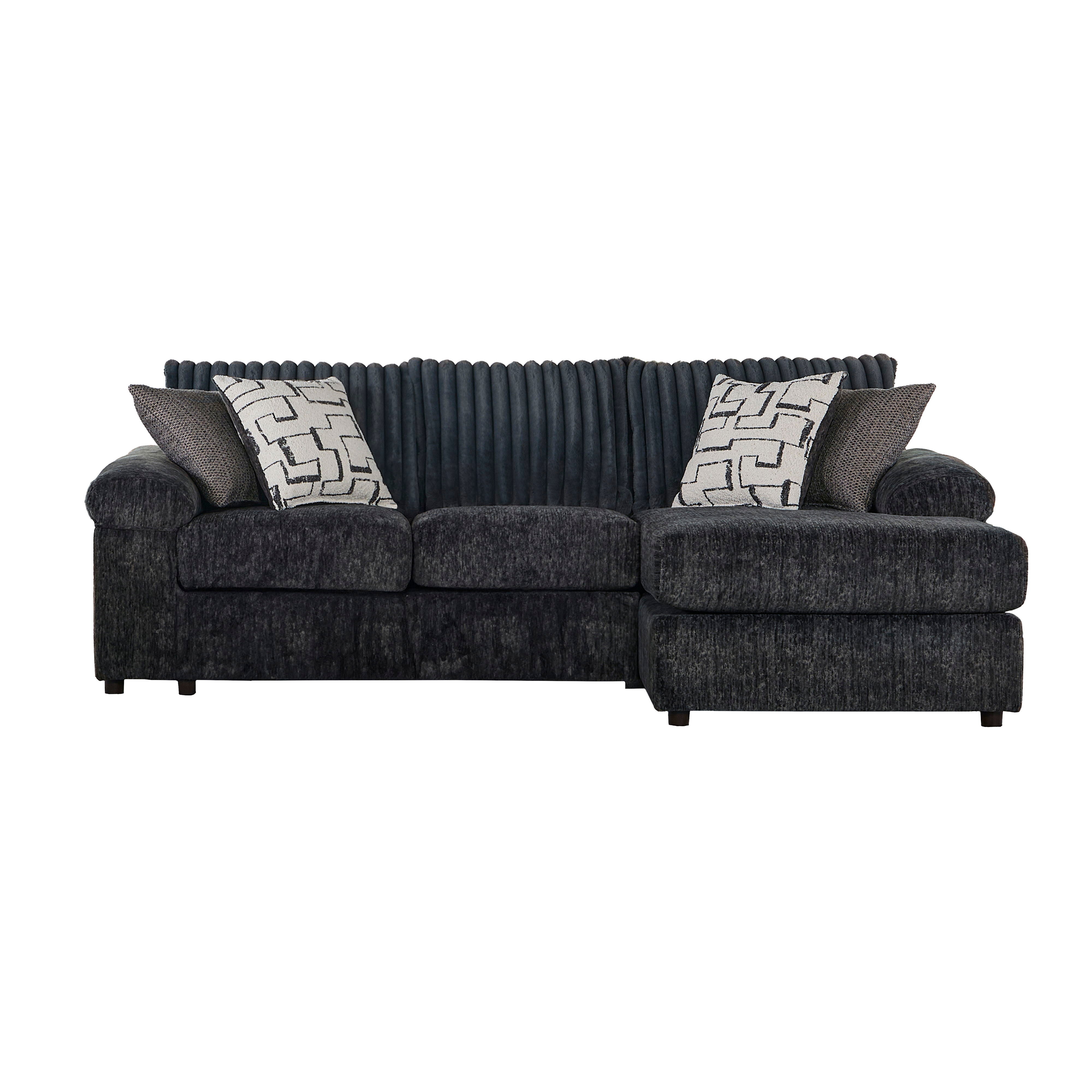 Remi - 2 Piece Chaise Sectional - Premium Stationary Sectionals from New Classic - Just $1872.50! Shop now at brett interiors