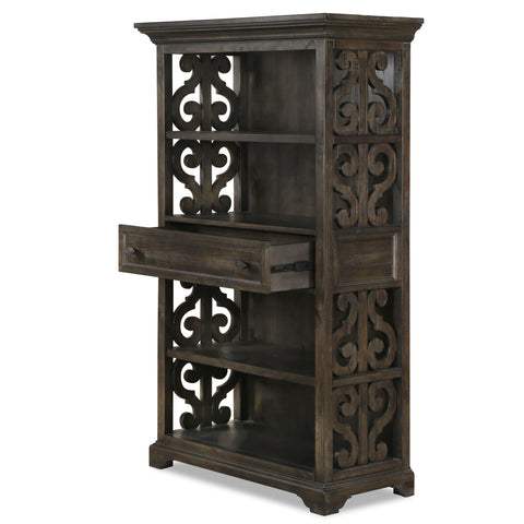 Bellamy - Bookcase - Peppercorn - Premium Standard Bookcases from Magnussen Furniture - Just $1769! Shop now at brett interiors