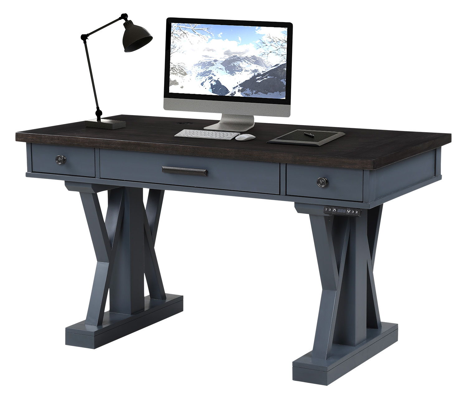 Americana Modern - Power Lift Desk - Premium Lift Top Desks from Parker House - Just $1647.50! Shop now at brett interiors