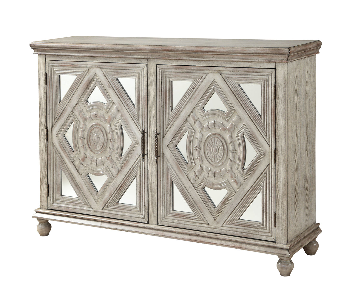 Peyton - Two Door Credenza - Francesca Ivory Rub - Premium Credenzas from Coast2Coast Home - Just $3547.50! Shop now at brett interiors